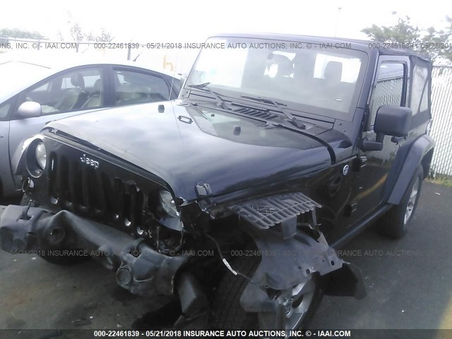 1C4AJWAG0CL237882 - 2012 JEEP WRANGLER SPORT Qara foto 2