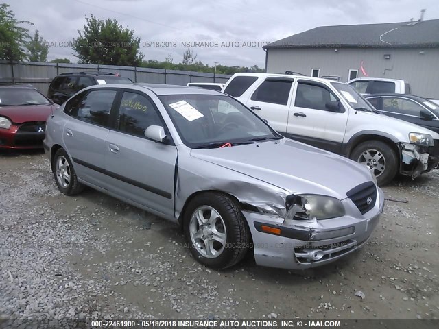 KMHDN56D55U151406 - 2005 HYUNDAI ELANTRA GLS/GT SILVER photo 1