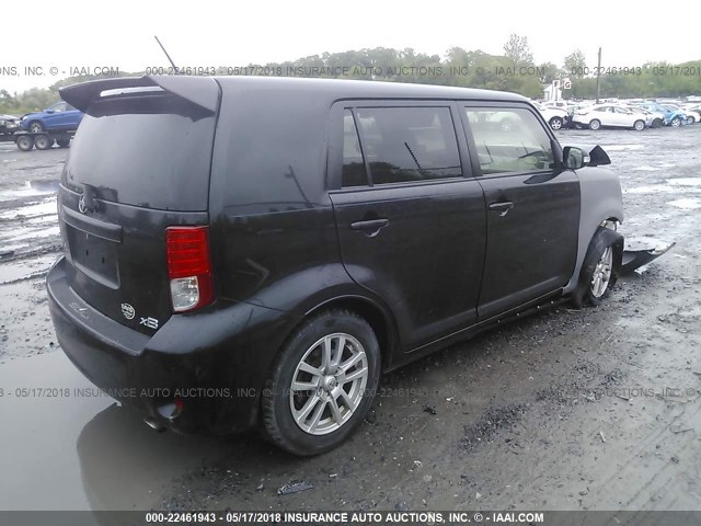 JTLZE4FE3CJ017221 - 2012 TOYOTA SCION XB BLACK photo 4