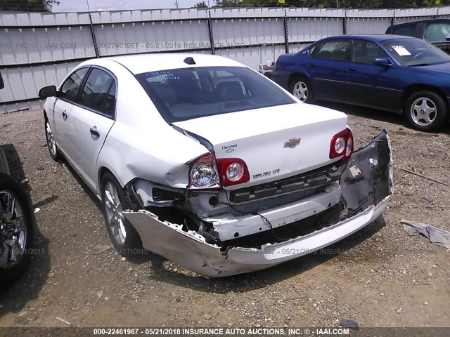 1G1ZE5EUXCF134011 - 2012 CHEVROLET MALIBU LTZ თეთრი ფოტო 3