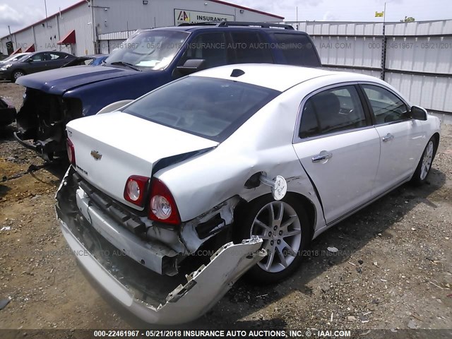 1G1ZE5EUXCF134011 - 2012 CHEVROLET MALIBU LTZ თეთრი ფოტო 6