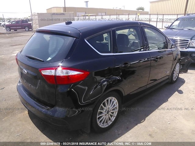 1FADP5CU4FL118624 - 2015 FORD C-MAX PREMIUM SEL BLACK photo 4