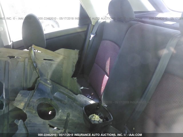 JM1BK144161478114 - 2006 MAZDA 3 HATCHBACK SILVER photo 8