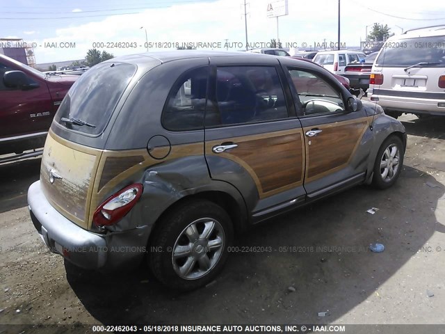 3C8FY68B72T338513 - 2002 CHRYSLER PT CRUISER LIMITED/DREAM CRUISER GRAY photo 4