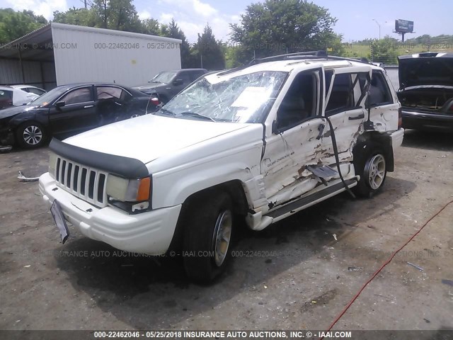 1J4GZ78Y3VC514349 - 1997 JEEP GRAND CHEROKEE LIMITED/ORVIS WHITE photo 2