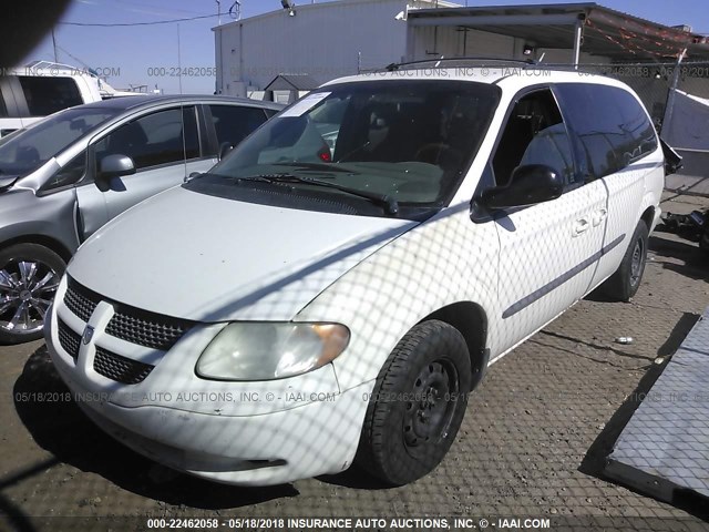 1D4GP44353B291421 - 2003 DODGE GRAND CARAVAN SPORT WHITE photo 2