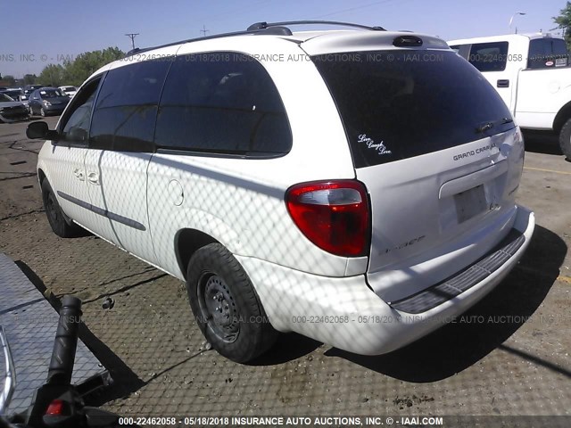 1D4GP44353B291421 - 2003 DODGE GRAND CARAVAN SPORT WHITE photo 3
