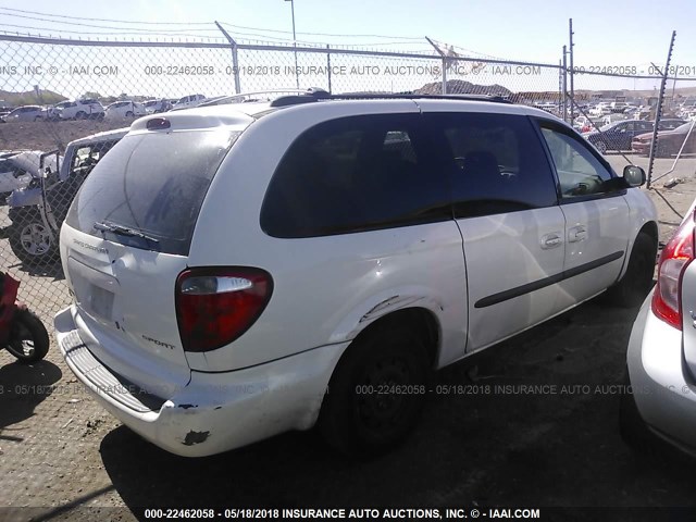 1D4GP44353B291421 - 2003 DODGE GRAND CARAVAN SPORT WHITE photo 4