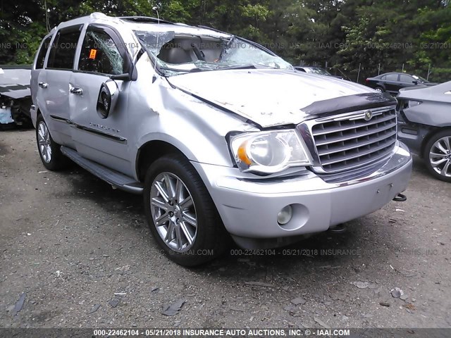 1A8HW58247F556199 - 2007 CHRYSLER ASPEN LIMITED SILVER photo 1