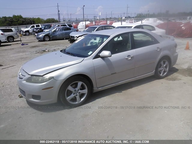 1YVHP80C885M26650 - 2008 MAZDA 6 I GOLD photo 2