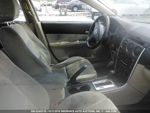 1YVHP80C885M26650 - 2008 MAZDA 6 I GOLD photo 5