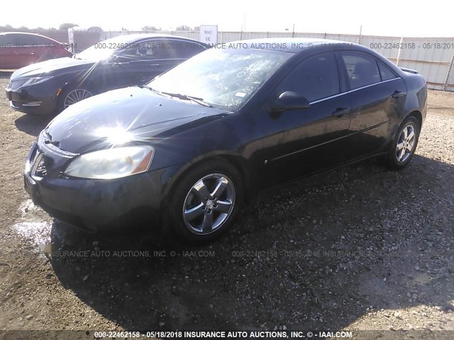 1G2ZH58N974181376 - 2007 PONTIAC G6 GT BLACK photo 2