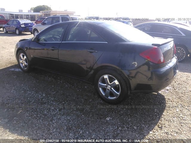 1G2ZH58N974181376 - 2007 PONTIAC G6 GT BLACK photo 3