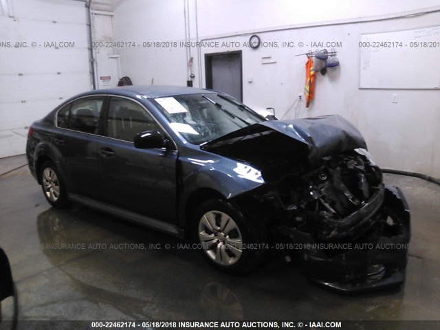 4S3BMCA61D3017721 - 2013 SUBARU LEGACY 2.5I BLUE photo 1