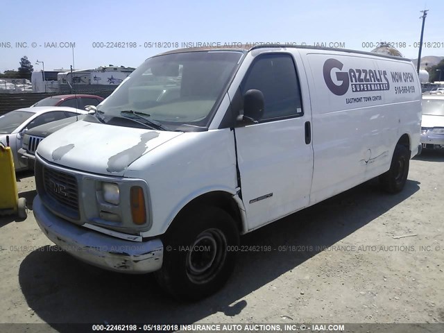 1GTHG39R5Y1231435 - 2000 GMC SAVANA G3500 WHITE photo 2