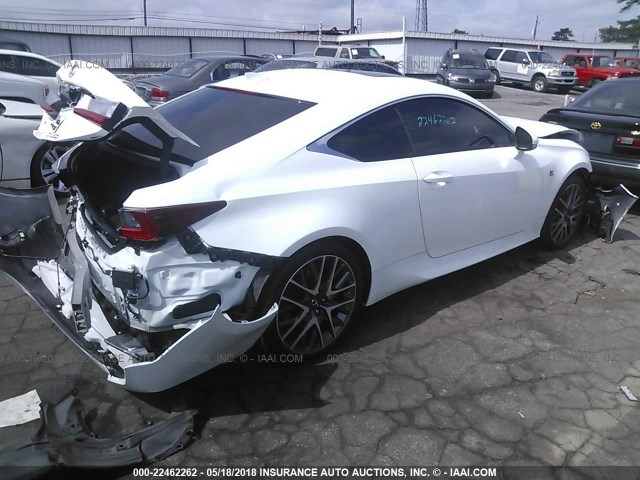 JTHHE5BC1H5017377 - 2017 LEXUS RC 350 WHITE photo 4