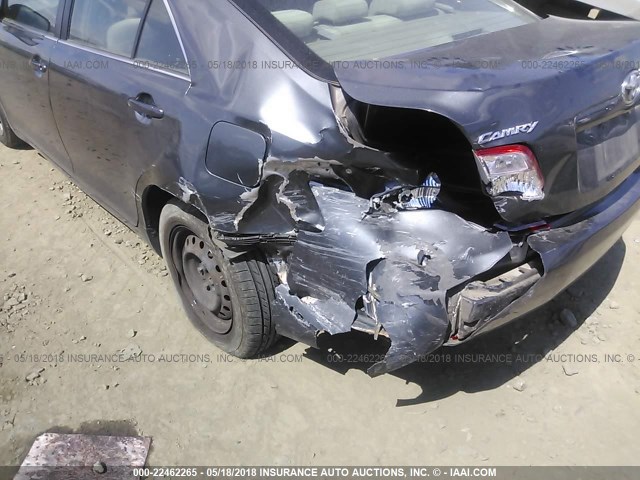 4T4BE46K79R079636 - 2009 TOYOTA CAMRY SE/LE/XLE ნაცრისფერი ფოტო 6