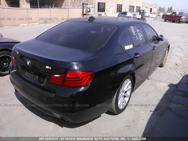 WBA5B1C56ED481284 - 2014 BMW 535 I BLACK photo 4