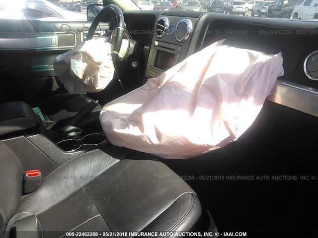 3LNHM28TX7R609944 - 2007 LINCOLN MKZ BLACK photo 5