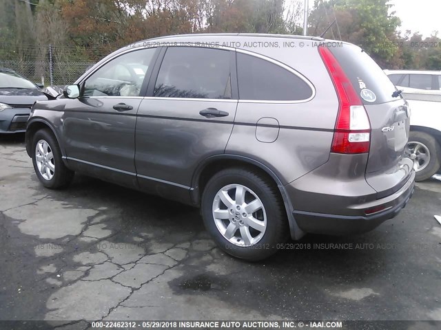 5J6RE4H47BL096910 - 2011 HONDA CR-V SE BROWN photo 3