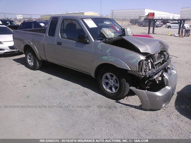 1N6DD26T74C427857 - 2004 NISSAN FRONTIER KING CAB XE GRAY photo 1