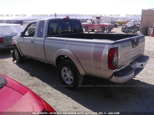 1N6DD26T74C427857 - 2004 NISSAN FRONTIER KING CAB XE GRAY photo 3