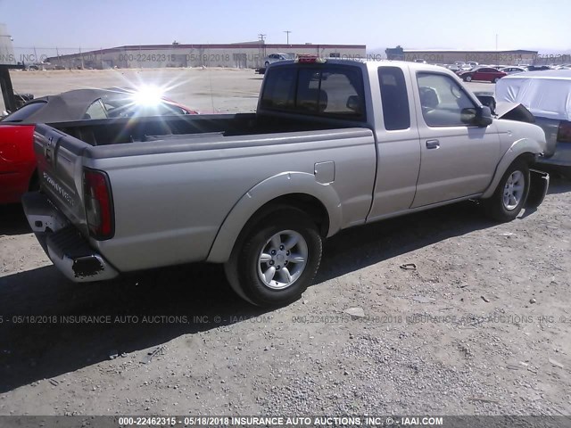 1N6DD26T74C427857 - 2004 NISSAN FRONTIER KING CAB XE GRAY photo 4