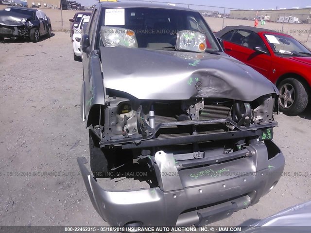 1N6DD26T74C427857 - 2004 NISSAN FRONTIER KING CAB XE GRAY photo 6