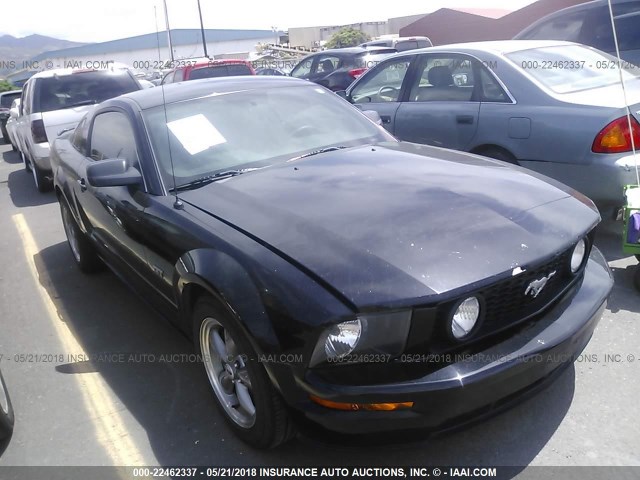 1ZVFT82H465225081 - 2006 FORD MUSTANG GT BLACK photo 1