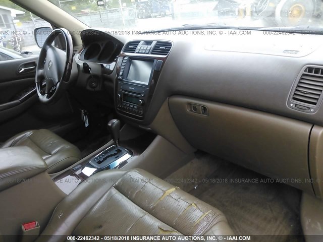 2HNYD18895H554495 - 2005 ACURA MDX TOURING GOLD photo 5