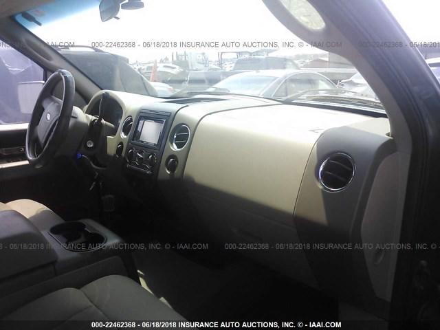 1FTPW14V76KC73801 - 2006 FORD F150 SUPERCREW მწვანე ფოტო 5