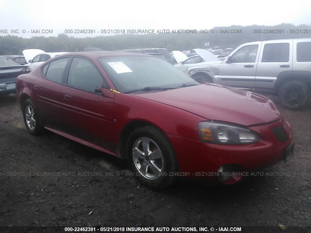 2G2WP552161247896 - 2006 PONTIAC GRAND PRIX RED photo 1