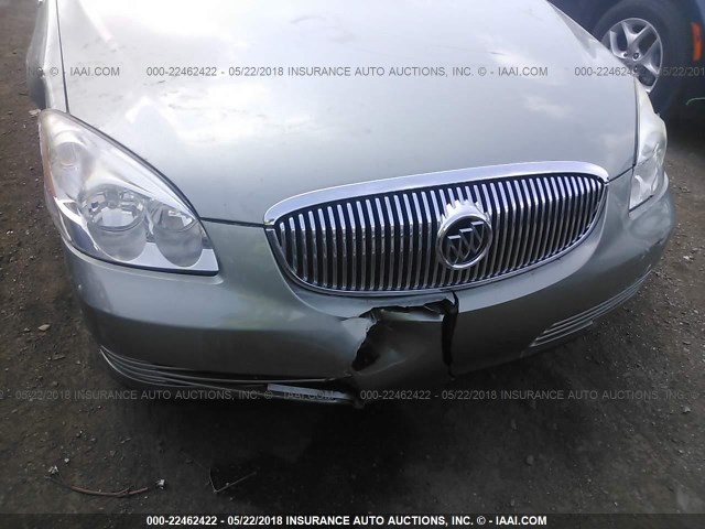 1G4HD57247U130616 - 2007 BUICK LUCERNE CXL GREEN photo 6