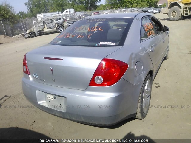 1G2ZG57B484129505 - 2008 PONTIAC G6 SE SILVER photo 4