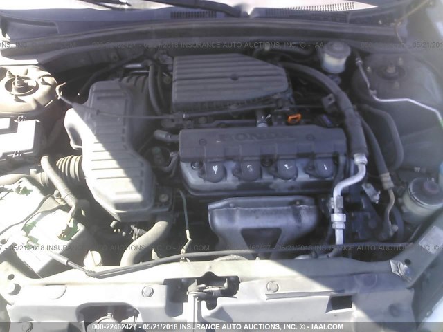 2HGES16304H553113 - 2004 HONDA CIVIC DX VP 绿色 照片 10