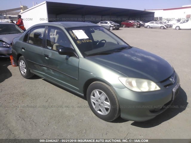 2HGES16304H553113 - 2004 HONDA CIVIC DX VP 绿色 照片 6