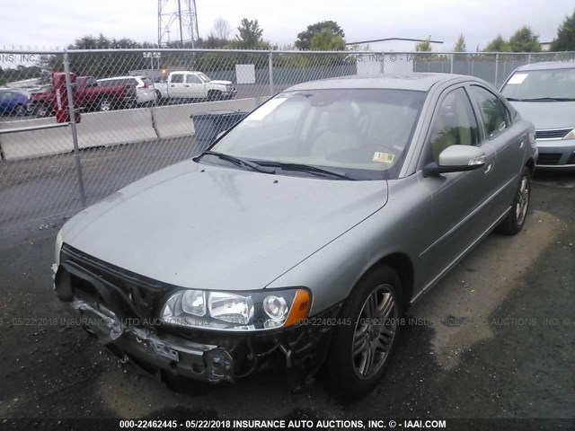 YV1RS592572605711 - 2007 VOLVO S60 2.5T GRAY photo 2