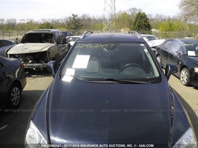 3GNAL2EK2ES668830 - 2014 CHEVROLET CAPTIVA LS BLUE photo 6