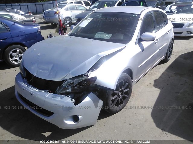 JF1GH6A64BH804650 - 2011 SUBARU IMPREZA 2.5I SILVER photo 2