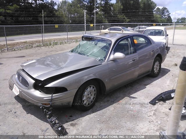 1G4HR54K9YU151162 - 2000 BUICK LESABRE LIMITED Pewter photo 2