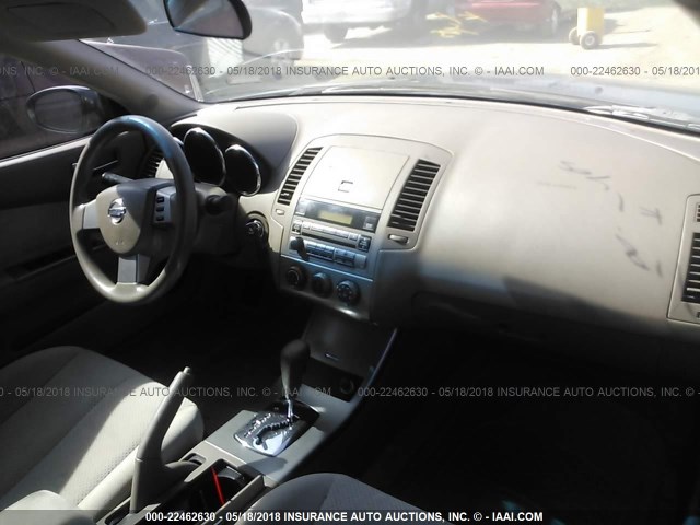 1N4AL11D85N411357 - 2005 NISSAN ALTIMA S/SL GRAY photo 5