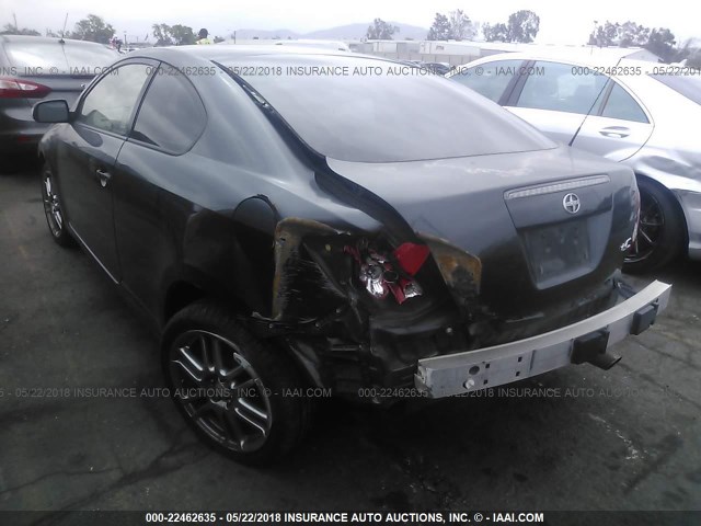 JTKDE177860075736 - 2006 TOYOTA SCION TC 灰色 照片 3
