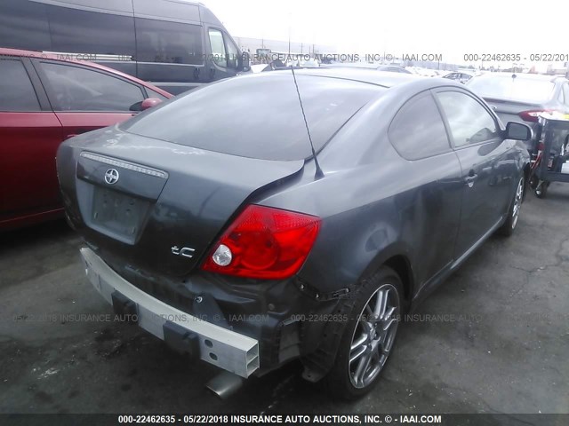 JTKDE177860075736 - 2006 TOYOTA SCION TC 灰色 照片 4