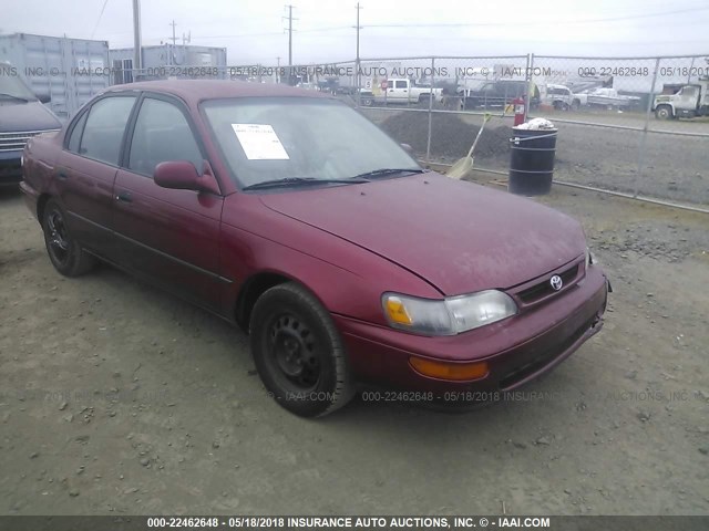 1NXBB02E2TZ433436 - 1996 TOYOTA COROLLA DX RED photo 1