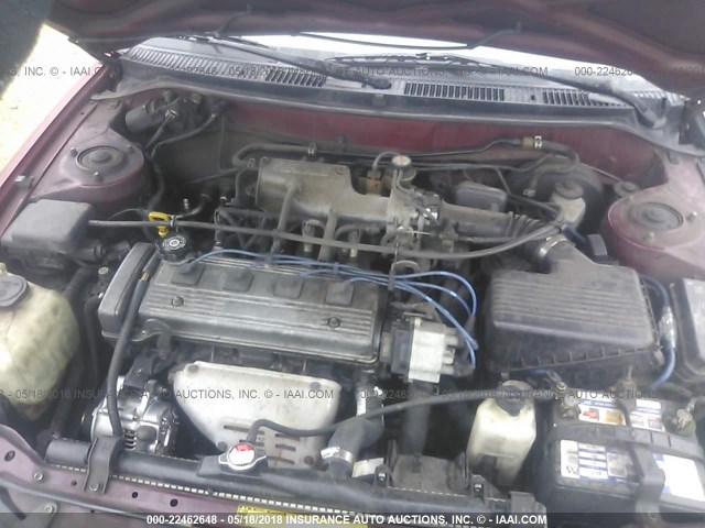 1NXBB02E2TZ433436 - 1996 TOYOTA COROLLA DX RED photo 10