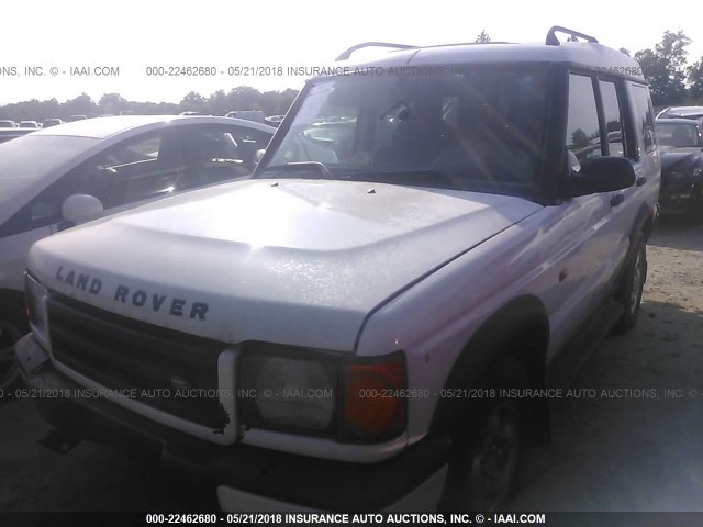 SALTY1246XA229355 - 1999 LAND ROVER DISCOVERY II  WHITE photo 2