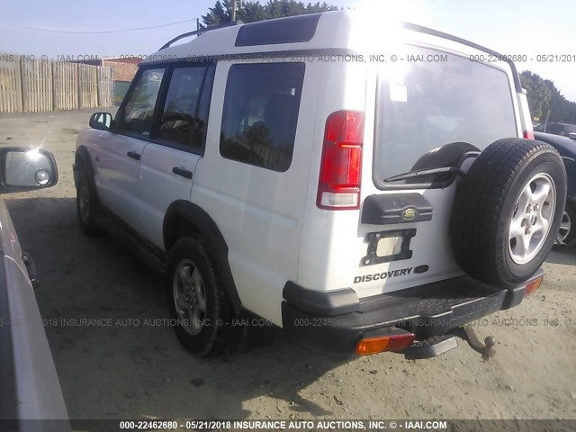 SALTY1246XA229355 - 1999 LAND ROVER DISCOVERY II  WHITE photo 3