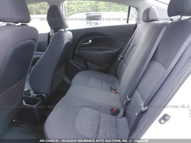 KNADM4A34E6386610 - 2014 KIA RIO LX SILVER photo 8