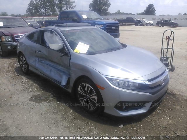 2HGFC3B70GH354010 - 2016 HONDA CIVIC EXL ვერცხლისფერი ფოტო 1