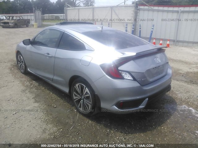 2HGFC3B70GH354010 - 2016 HONDA CIVIC EXL ვერცხლისფერი ფოტო 3